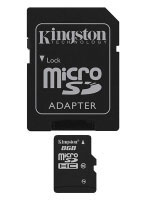 Kingston 8GB microSDHC Card (SDC10/8GB)